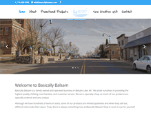 Tablet Screenshot of basicallybalsam.com